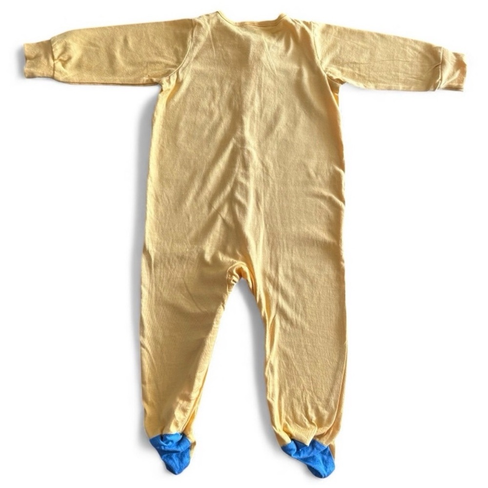 🍁Gerber “Ready to Explore” Yellow Fox Zip Footed Sleeper – Size 6-9M - Picture 4 of 6